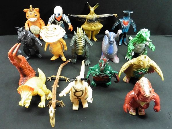 M380 日本製 ウルトラ怪獣 ソフビ まとめ ブースカ アギラ 他 △