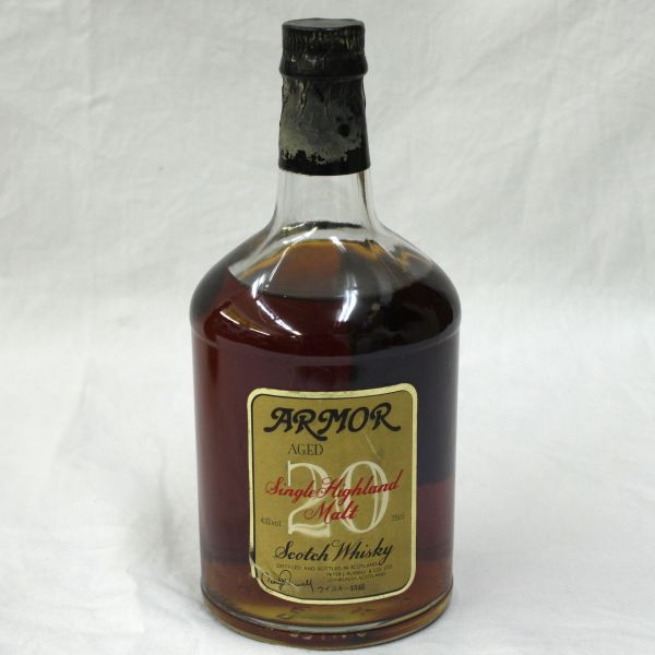 未開栓 ARMOR アーマー 20年 スコッチ ウイスキー 750ml 飲料・酒 古酒ARMOR 20年