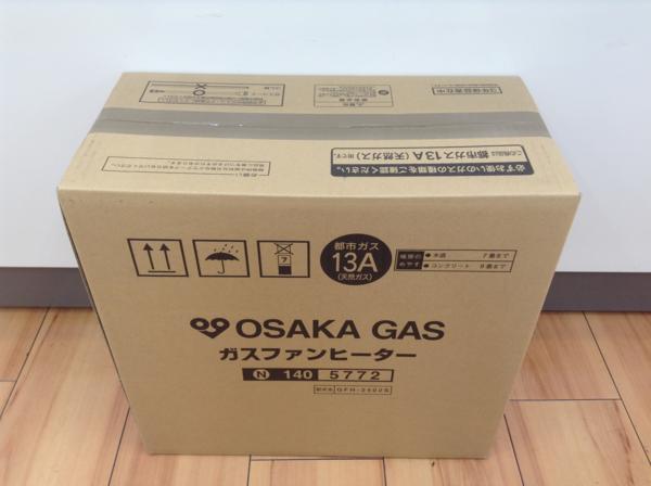 22】 大阪ガス ガスファンヒーター N140-5772 GFH-2402S 新品