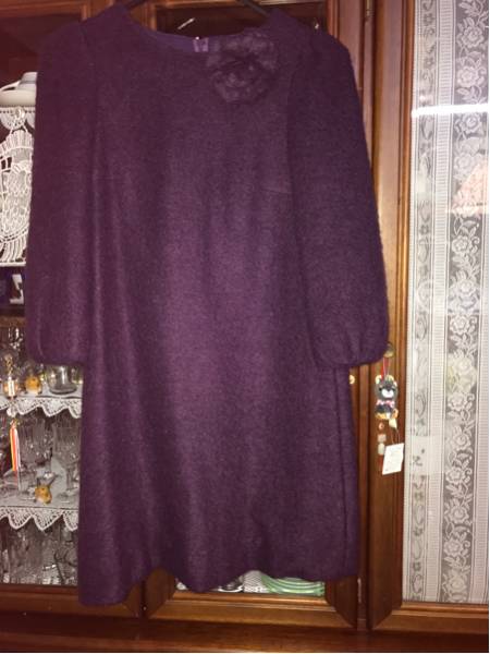 エムズグレィシー　モヘヤ七分袖ワンピース 38