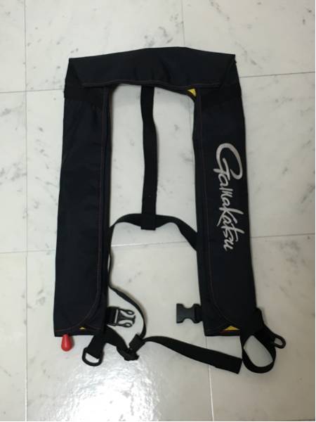 がまかつ GM-2138 エアベスト (自動・手動膨張式) ライジャケ