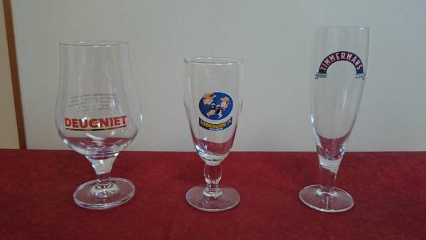 ベルギービール グラス５種セット C_3