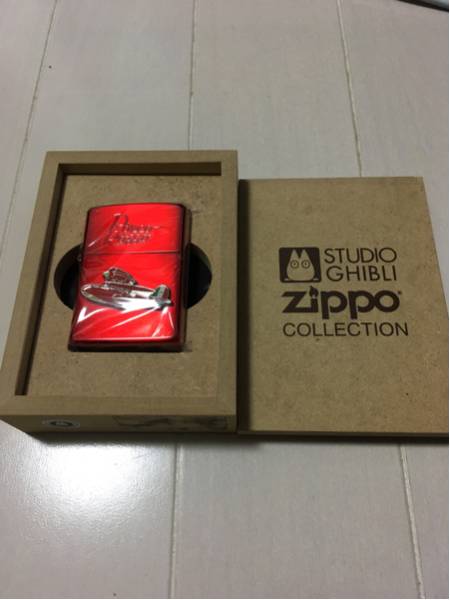 ZIPPO 紅の豚 赤 サボイア ジブリ 紅の豚 ジッポ ジブリ zippo 赤サボイア 雑貨 アンティーク