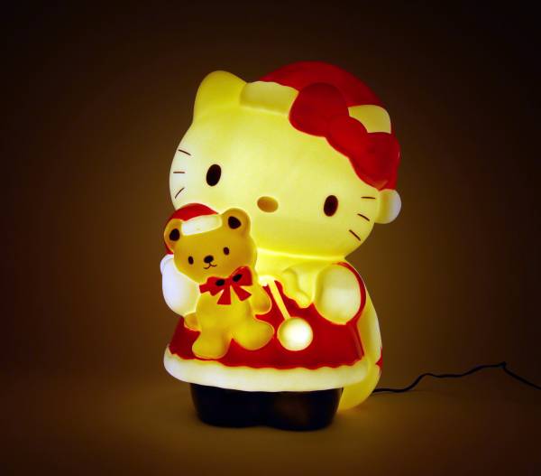ハローキティ★サンタクロース ブローライト クリスマス イルミ