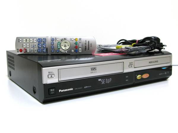 Panasonic DMR-XW200V☆VHSダビングも☆2番組W録画☆HDMI付き☆ HDD