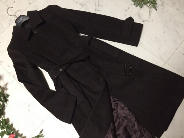 美品☆バーバリーロンドン☆カシミヤ混 エレガント・コート36