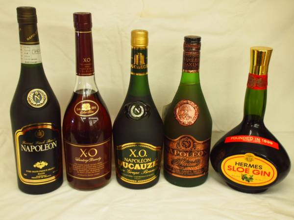 未開栓 ブランデー ナポレオン 4本セット＋おまけ 古酒
