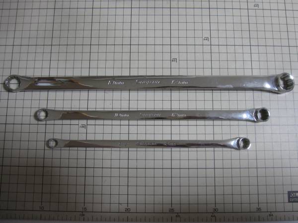 スナップオン ロングメガネレンチセット XDHM 10mm-17mm snap-on