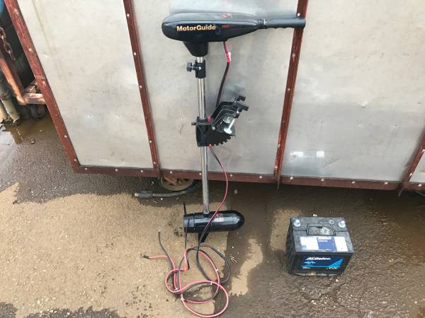 電動 船外機 12V モーターガイド MotorGuide PowerPlus LBS.THRUST32 USA 回転確認