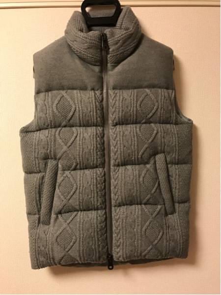 junhashimoto 13A/W KNIT DOWN VEST ニットダウンベスト