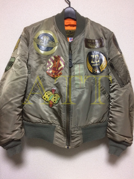 □ 長渕 剛 □ 着用 TOPGUN MA-1 ジャケット S(長渕剛)｜売買された