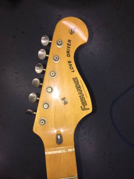 Fernandes love driver ，ken model vanzandtピックアップ！