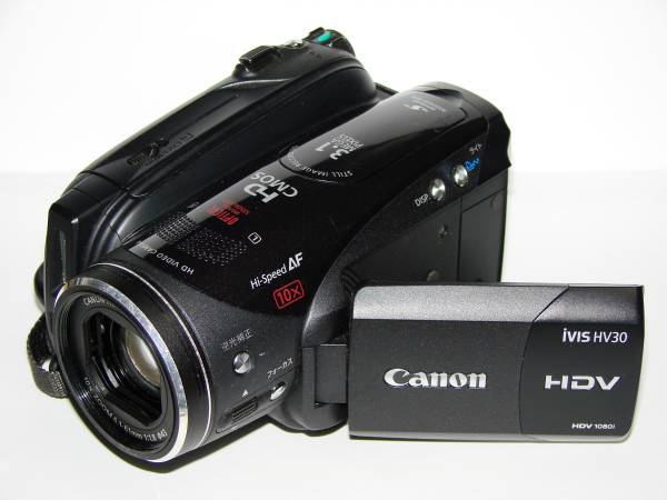 Canon HDVビデオカメラ iVIS HV30 完動品！ Canon ビデオカメラ iVIS