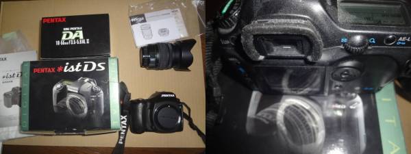 ペンタックス　ist DS と　DA18-55mm レンズセット　売り切り
