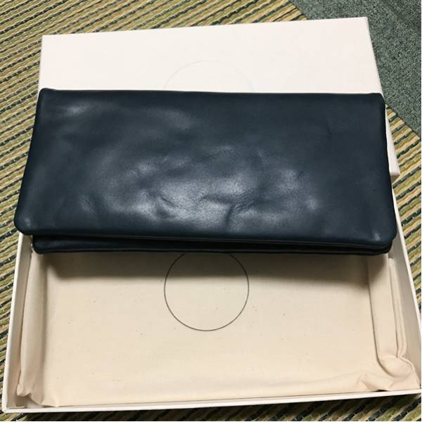 新品コズミックワンダーレザーウォレット 財布 青