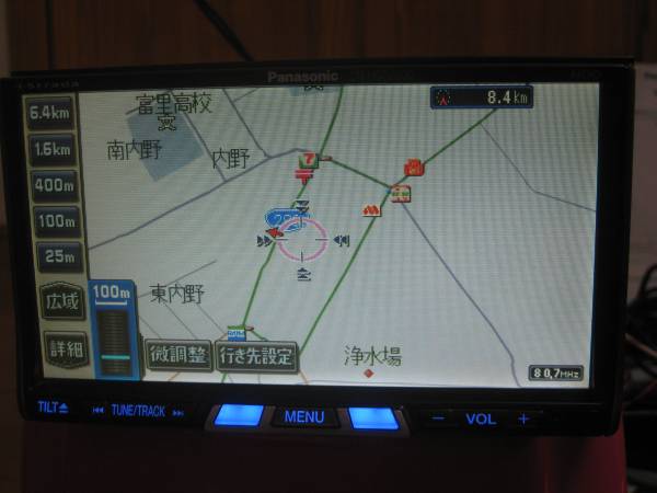 Panasonic strada CN-HDS620D HDDナビ 地デジ・etc付 Panasonic