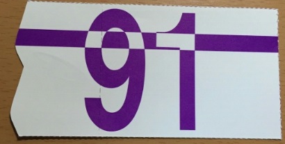 C91 コミックマーケット91 3日目サークルチケット 送料込