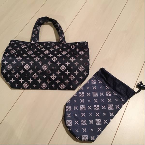 【未使用品】お弁当&水筒 保冷バッグ_1