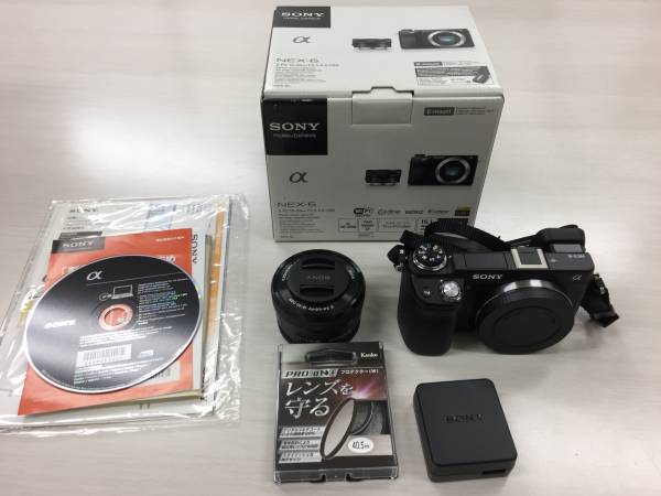 【美品】SONY ソニー α　 NEX-6　 E PZ 16-50㎜ F3.5-5.6 OSS