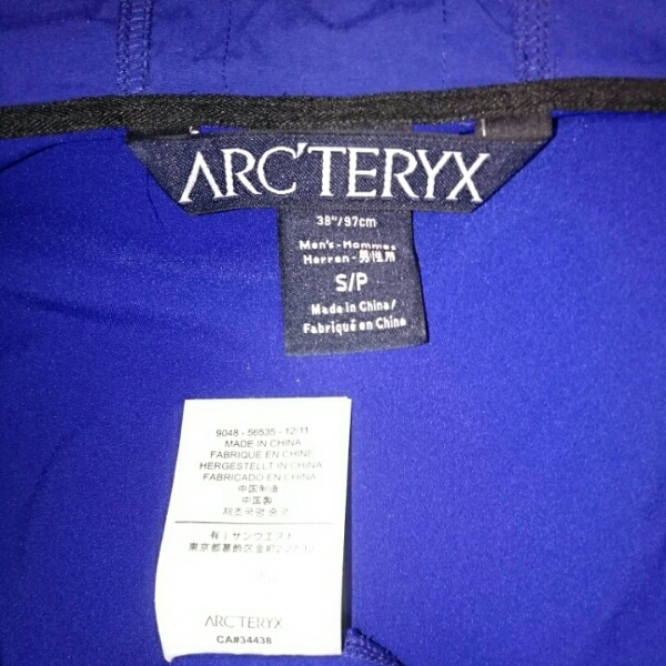 メーカー直営 アークテリクス ARCTERYX ソフトシェルジャケット S
