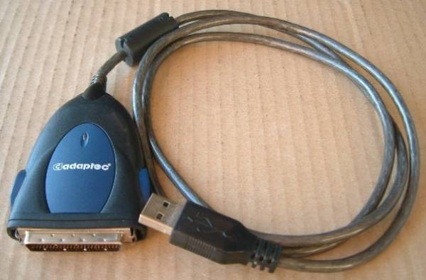 ADAPTEC SCSI-to-USB変換コネクター USBXchange ADAPTEC SCSI-to-USB