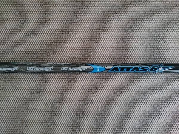 ★915F　3W用シャフト★アッタスロックスター６X★ATTAS ６スター純正