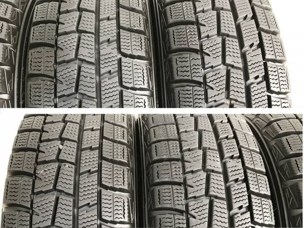 DUNLOP WINTERMAXX WM01 155/65R13 73Q 中古4本セット ワゴンR