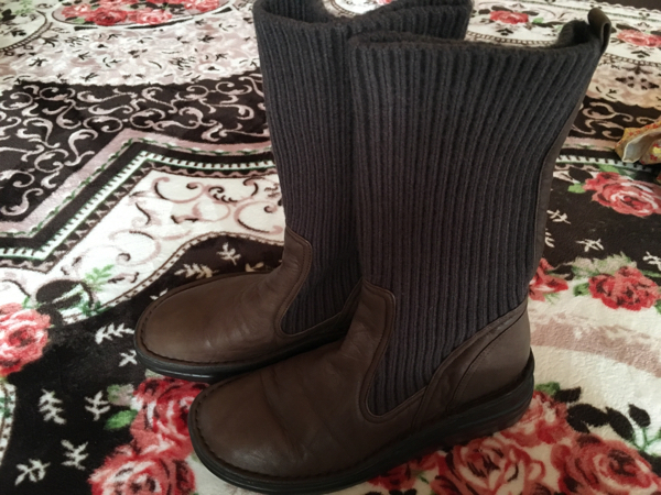 Eguchi ブーツ 22.5 中古状態良好☆エグチ