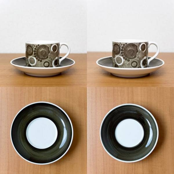 ロールストランド ピ カップ&ソーサー RORSTRAND PI 陶器ARABIA