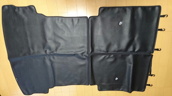 トヨタ シエンタ 170 系 ラゲッジルーム マット 合皮 美品