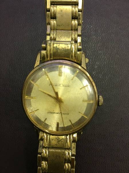 ★セイコー 手巻き腕時計 SEIKO CROWN Diashock 21石 動作★_2