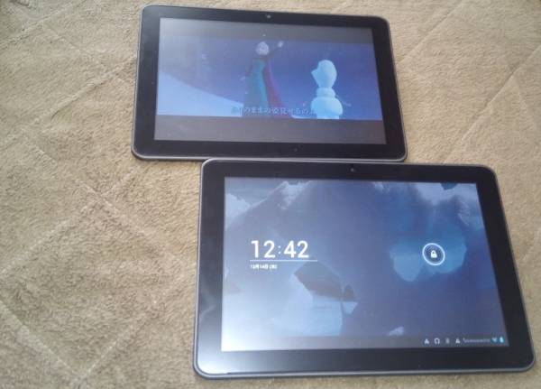 acer ICONIA TAB A200 （本体２台・充電アダプタ１台）