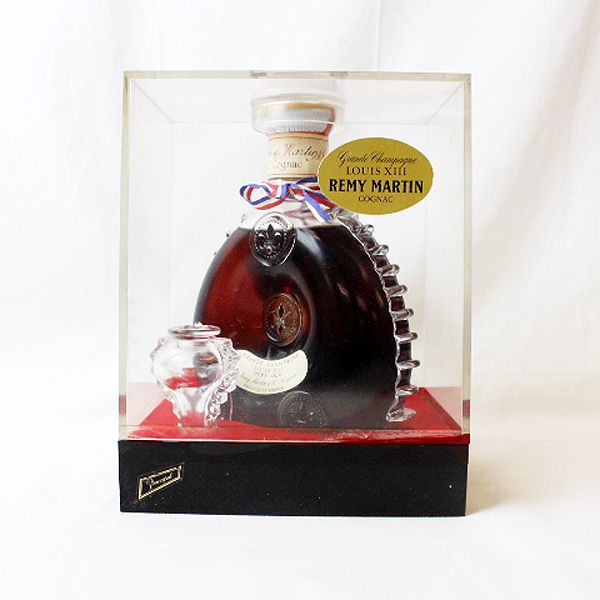 ★古酒 クリアケース・替栓付/レミーマルタン ルイ13世 ベリーオールド ※羽にヒビあり T7A26225