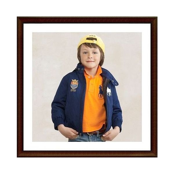 新品ラルフローレン 3/100ビッグポニージップジャケット紺