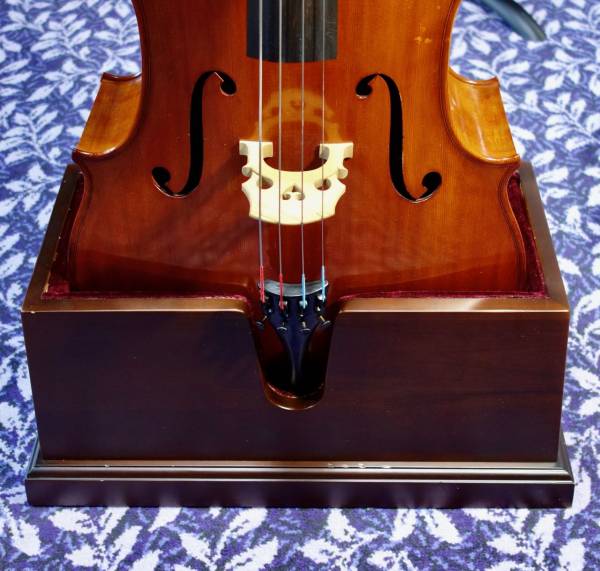 木製 チェロ用スタンド 4/4用 【中古】動作品