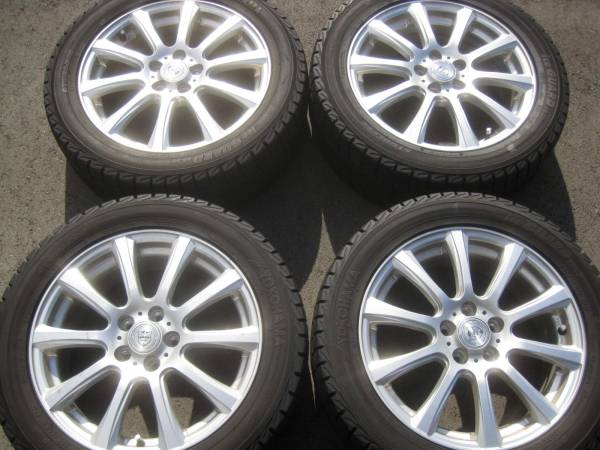 ★WEDS ジョーカー+スタッドレス付 4本 インプレッサ プリウス等_1