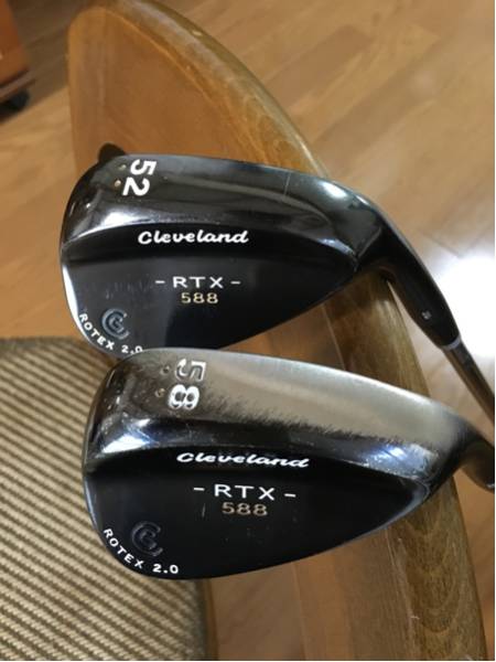 クリーブランド ウエッジ 中古RTX588 52°，58°