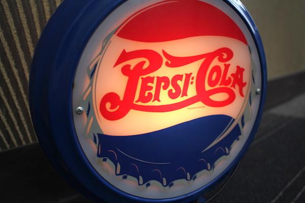 看板 PEPSI ネオンサイン ペプシコーラ ライトアップ ペプシ 1960