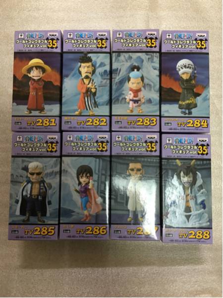 ワンピース ワールドコレクタブルフィギュア vol.35 全8種 39000 ワンピース ワールドコレクタブル vol.35 全8種 ワンピース ワールド