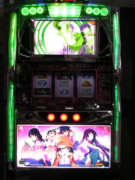 中古SLOT 化物語ZX コイン不要装置付 パチスロ実機 【公式通販】