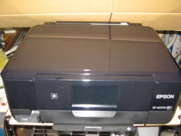 美品 エプソン複合機 プリンタEP-807AB 2015年モデル インク付き