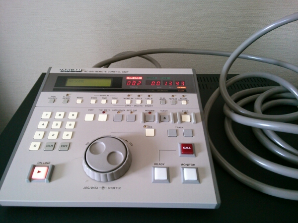 寸法　確認用 RC-801 TASCAM | UNIT CONTROL REMOTE 브랜드 業務用MD-801R，901R用