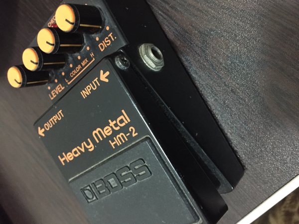 BOSSボス『ヘヴィメタル』HM-2 希少 BOSS【HM-2】初期型ヘヴィメタル