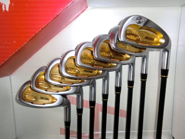ホンマ HONMA 人気レア ツインマークス MG818 アーマック８５１ ３ｓシャフト ８本 R