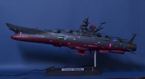 宇宙戦艦ヤマト2199 1/500フル電飾済み(今回はエンチョコちゃん) 1/500宇宙戦艦ヤマト2199電飾改造完成品(宇宙戦艦ヤマト)｜売買された