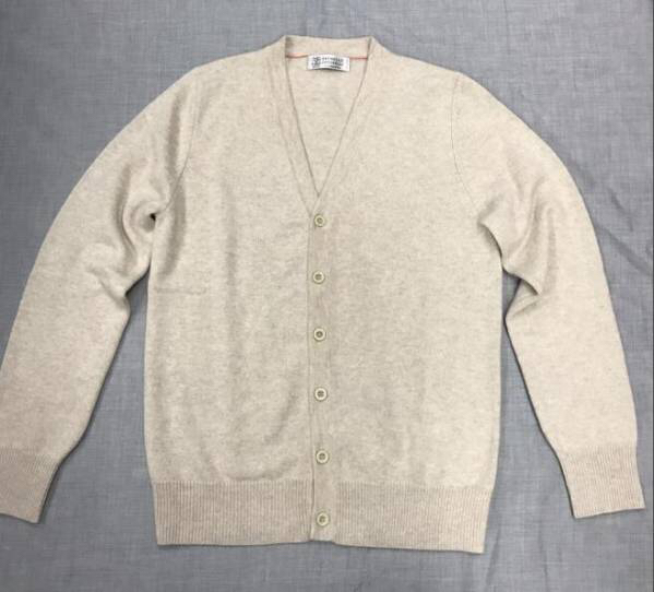 厚手 ニット　カーディガン　46