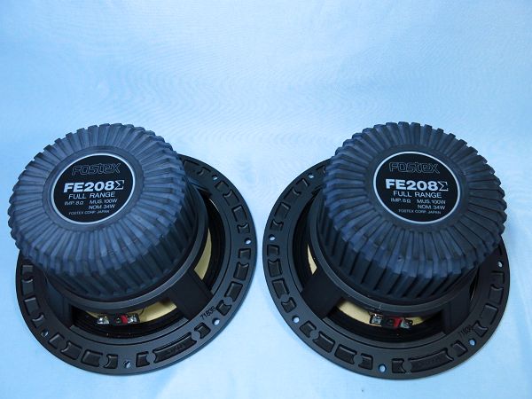◇FOSTEX/フォステクス FE208Σ 20cm ダブルコーン型 フルレンジ ◇FOSTEX/フォステクス FE208Σ 20cm ダブルコーン型 フルレンジ