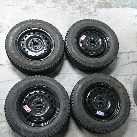 ヨコハマ スタッドレス 175/80-15 ジオランダ 