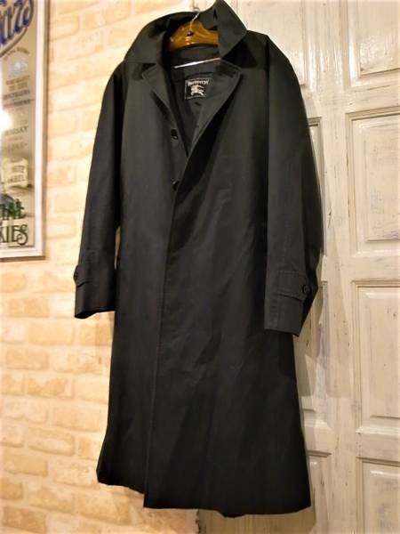BURBERRYチェックシングルトレンチコート ネイビーカラー 【公式通販】