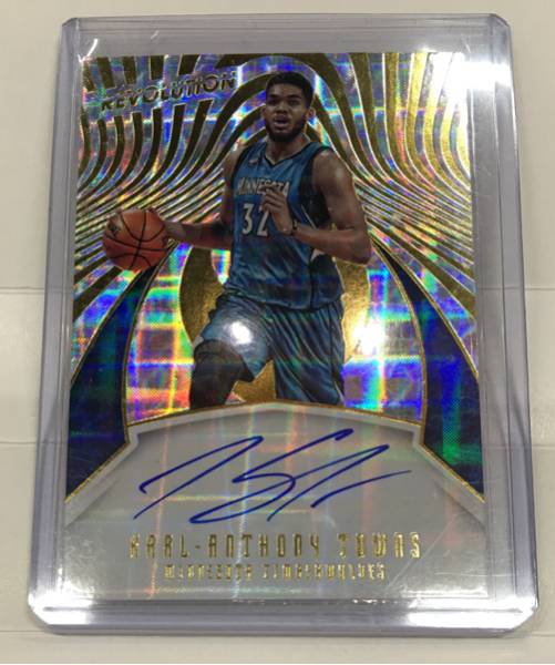 Karl-Anthony Towns 2016-17 Panini Revolution - #89 in NBA to with 
